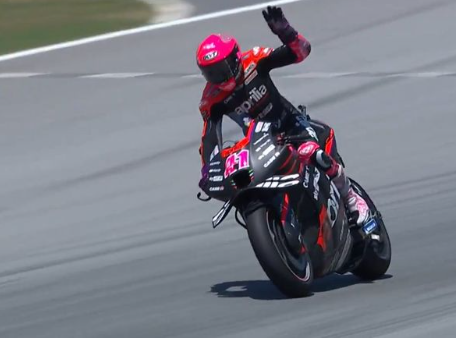 Blunder Fatal Rider Aprilia MotoGP